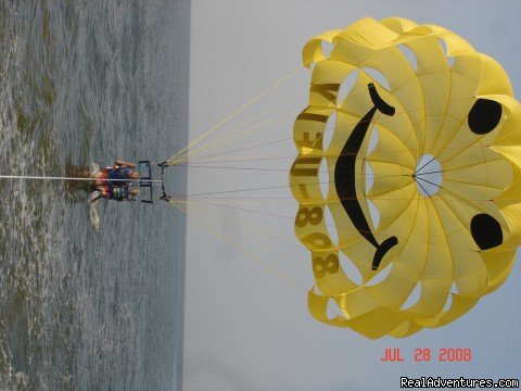 Cooling off!!! | Parasailing In Historic Cape May, N.J. with E.C.P | Image #10/14 | 