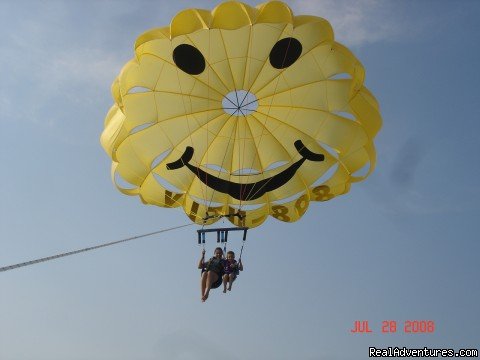 All the way up!!! | Parasailing In Historic Cape May, N.J. with E.C.P | Image #14/14 | 