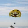 Parasailing In Historic Cape May, N.J. with E.C.P Getting ready for the perfect landing!!