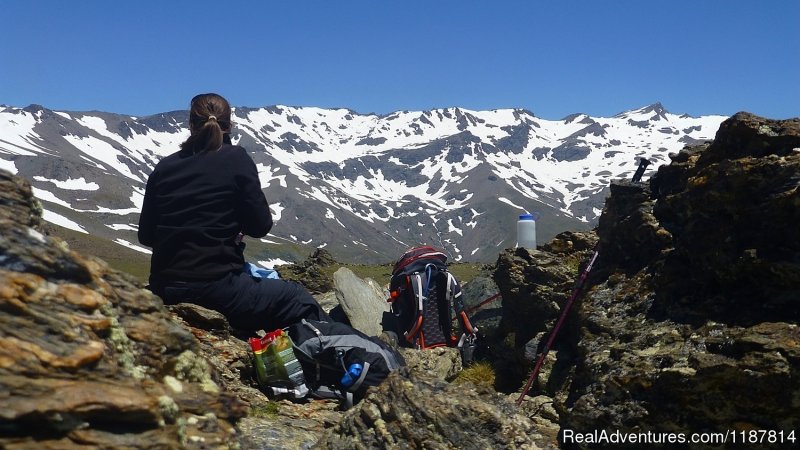 Lunch with a view | Trekking in the Sierra Nevada, Spain | Image #2/5 | 