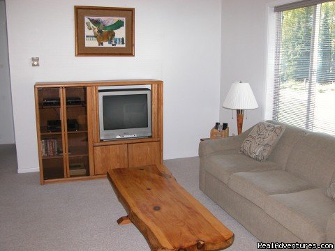 Livingroom at Skyline South | Alaska's Skyline Accommodations in Soldotna | Soldotna, Alaska  | Vacation Rentals | Image #1/3 | 