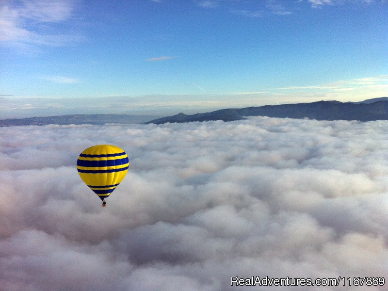 Balloon flight over the clouds | Hot air balloon flights from Barcelona, Spain | Image #8/21 | 