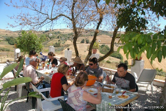 BBQ on our terrace | Sicily - Horse Riding and Activity Holidays | Image #3/18 | 
