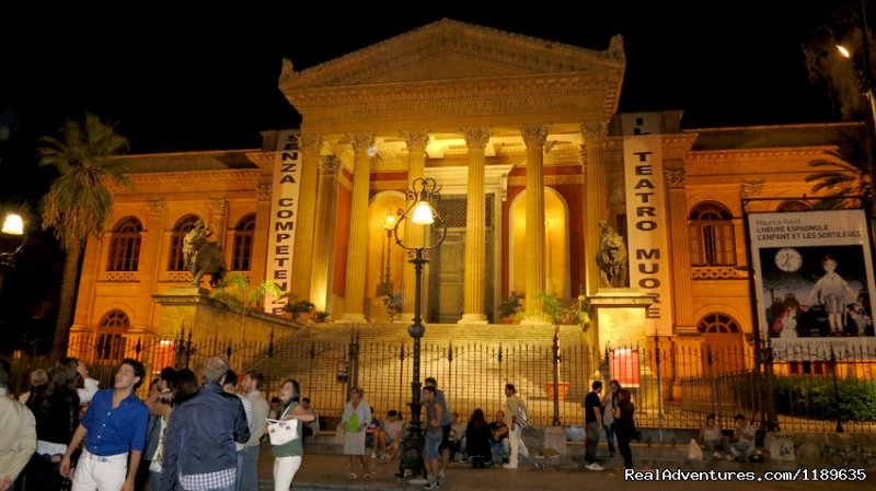 Massimo theatre in Palermo | Sicily - Horse Riding and Activity Holidays | Image #17/18 | 