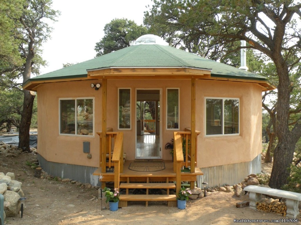 Geodesic Sacred Space available to guests | Enchanted Forest Accommodations Crestone CO | Image #10/19 | 