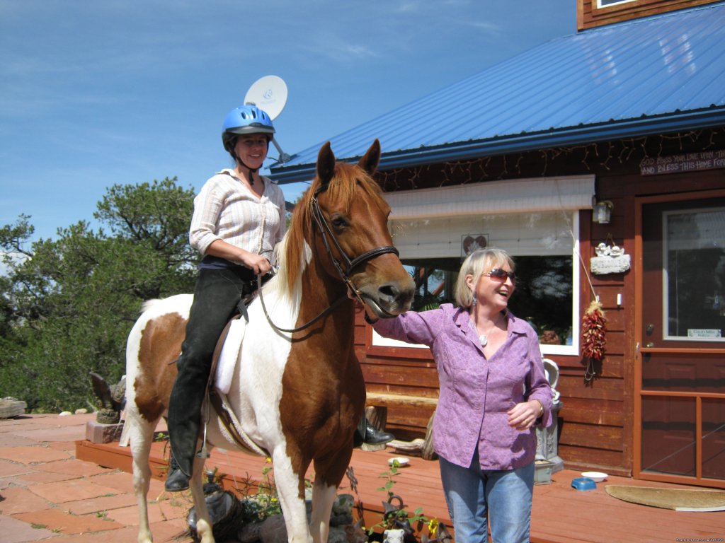 Riding stables close by | Enchanted Forest Accommodations Crestone CO | Image #19/19 | 