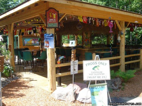 The Outdoor Frog Tiki Bar | Romantic Couples Resort | Image #4/4 | 