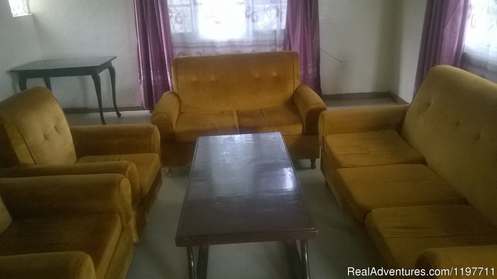 TWO bedroom apartment living room | Hotel Near Lake& Self Catering Hostel,Kisumu,Kenya | Image #6/25 | 