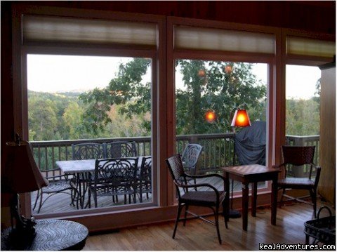 View from Den including TV/Cable/DVD/Stereo | Bear's Den Luxury Home Rental in Big Canoe | Image #4/13 | 