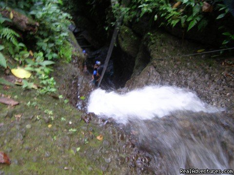 The way it look from the top | Bill Beard's Canyoning & Waterfall Rappelling | Image #4/7 | 