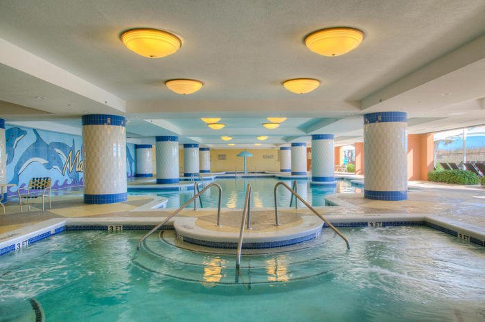 Indoor Pool | Mar Vista Grande 1515 Penthouse- Luxurious Condo | Image #6/23 | 