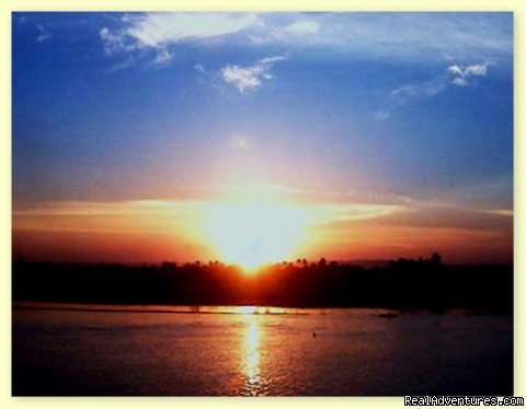 The river Nile in the sunset  | The best tours to the Land of Pharoahs Egypt | Image #8/15 | 