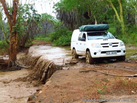 Toyota Hilux With Roof Tent, Camper Hire In Kenya