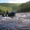 WhiteWater Rafting Adventures Class III action on the lehigh river