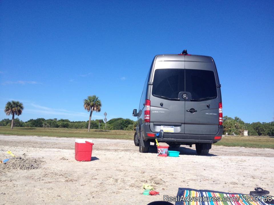 Ride to the beach in luxury in a Mercedes Sprinter Van | Florida Van Rentals - Passenger & Wheelchair Vans | Image #7/9 | 