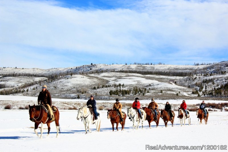 Winter Horseback Riding | C Lazy U Ranch... Colorado's Premier Guest Ranch | Granby, Colorado  | Horseback Riding & Dude Ranches | Image #1/23 | 