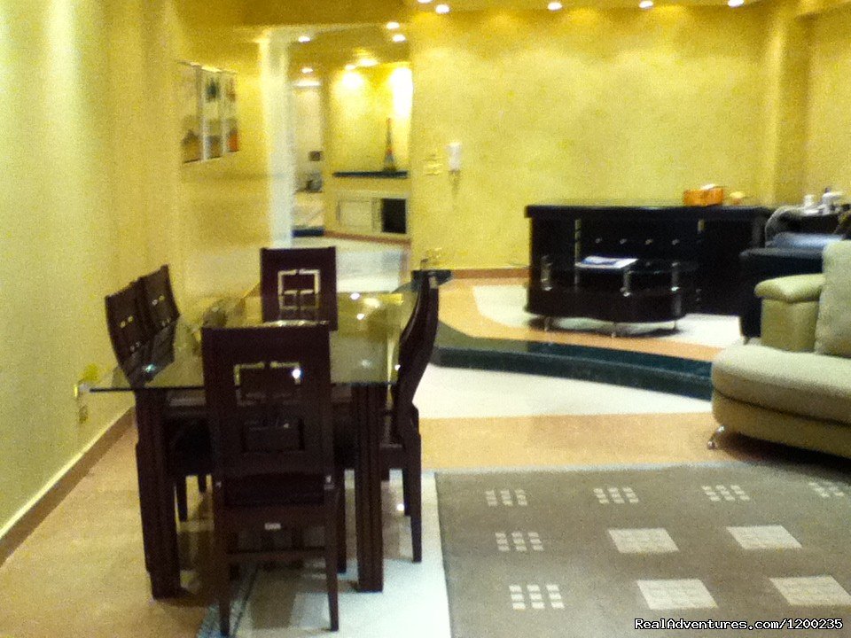 Dinnig room / Office / Living room | Balcony Panaramic Pyramid View | Image #8/21 | 