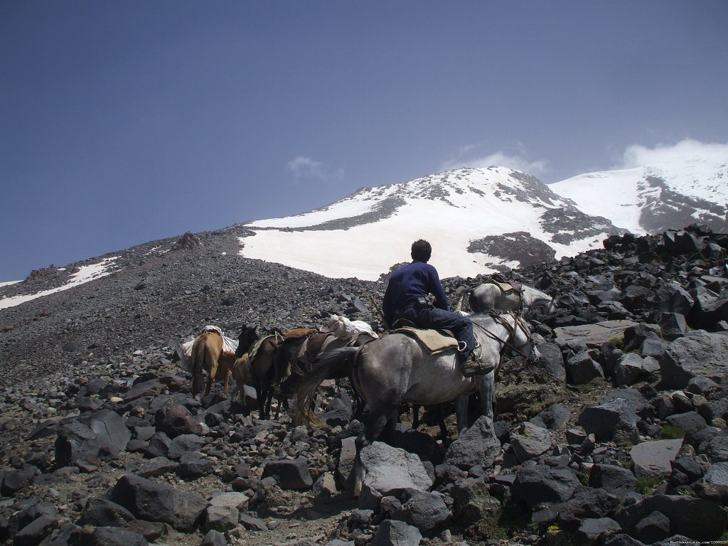 Baggage train | Trekking Ararat,Ararat Expedition,Ararat Ski tours | Image #11/16 | 