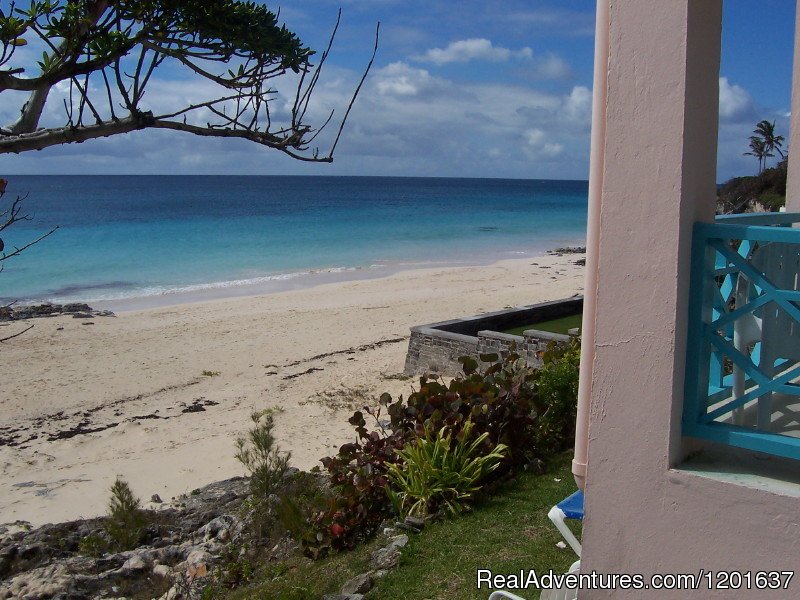 View from Beach Home Cottage Patio | Grape Bay Cottages | Image #6/6 | 
