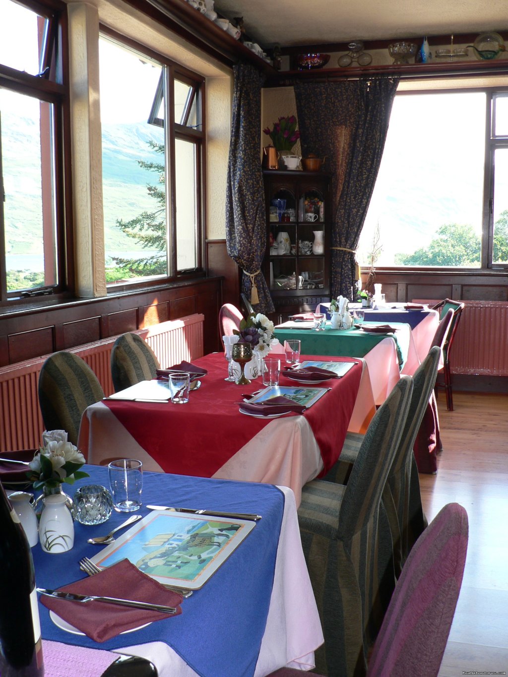 part of dining room with stunning views | Kylemore Pass Hotel | Image #17/25 | 