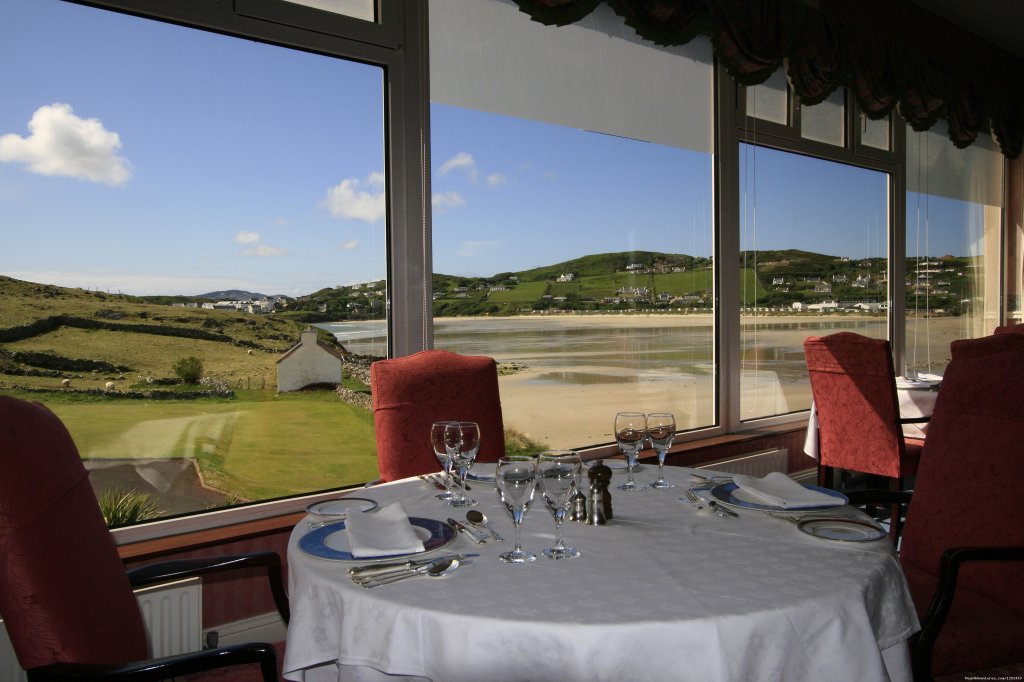 View from our Vardon Restaurant | Rosapenna Hotel and Golf Resort | Image #2/17 | 