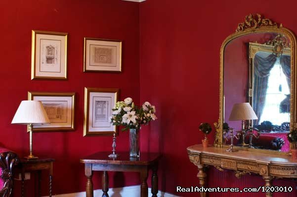 Red Dining Room | Romantic Bed & Breakfast & Beautiful Wedding Venue | Image #16/16 | 