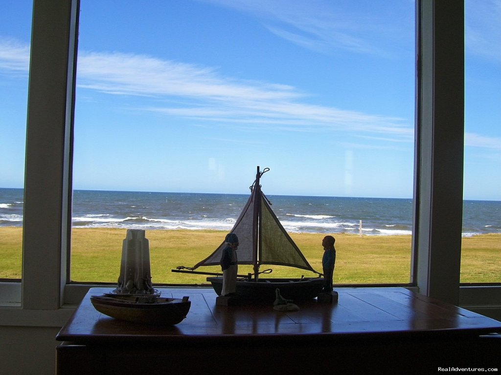Living Room - Window View | Oceanfront Peace&Privacy at Glen Green by the Sea | Image #5/16 | 