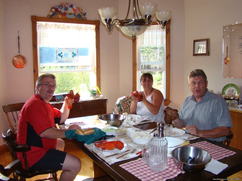 Lobster night at Blueberry Cove | Blueberry Cove Bed & Breakfast | Image #6/20 | 
