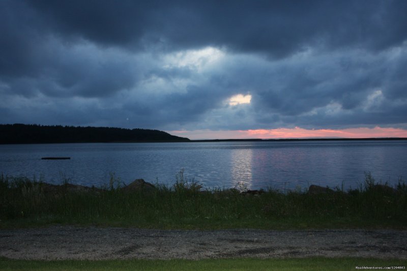 Sun Going Down Behind The Clouds | Hyclass Ocean Campground | Image #3/4 | 