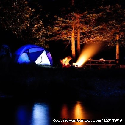 Camping along Indian Brook | Cabot Shores Wilderness Resort | Image #15/20 | 