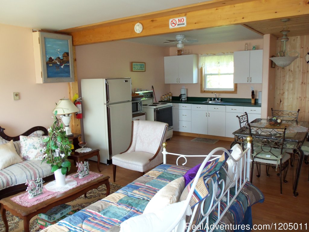 One bedroom cottage kitchen + | Serenity by the Sea Guest House & Cottages | Image #3/4 | 