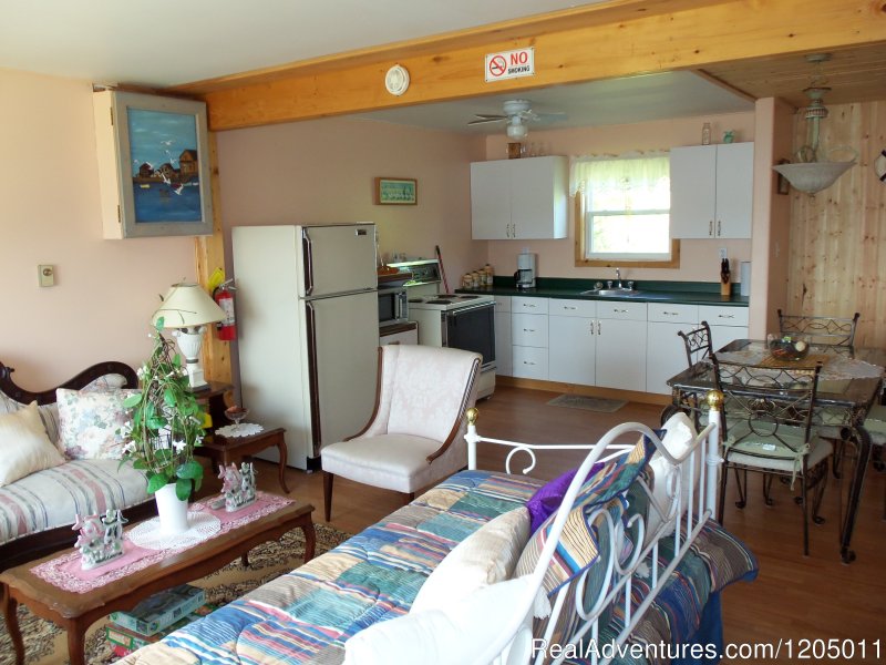 One bedroom cottage kitchen + | Serenity by the Sea Guest House & Cottages | Image #3/4 | 