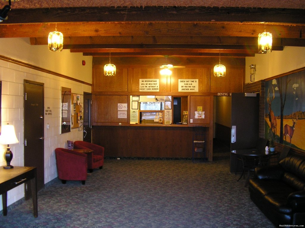 Entrance Lobby | Maple Creek Motor Inn | Maple Creek, Saskatchewan  | Hotels & Resorts | Image #1/3 | 