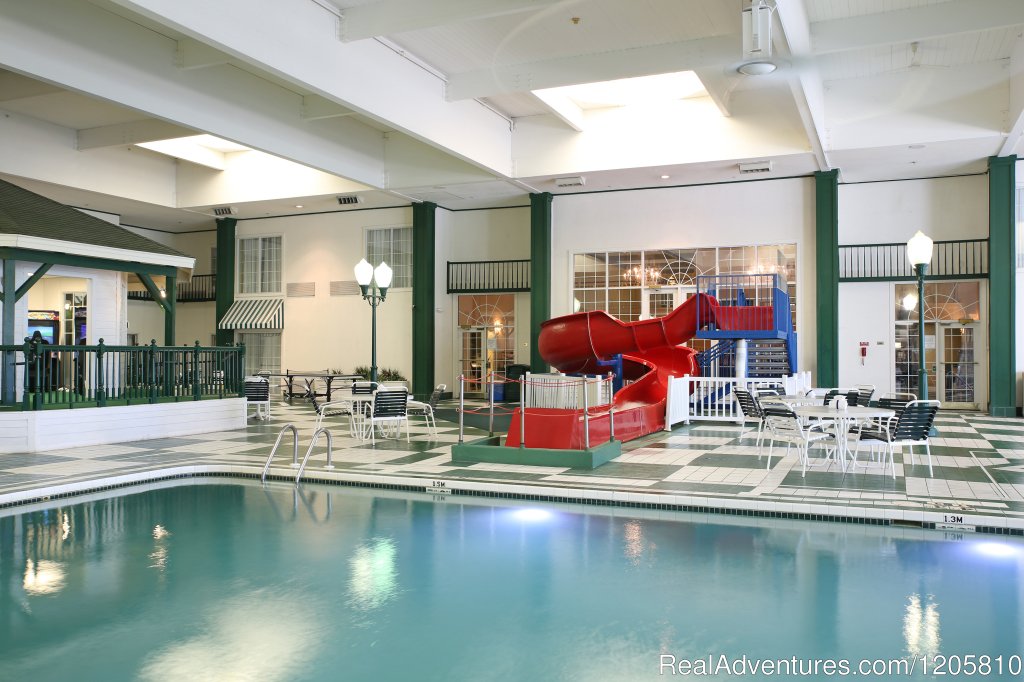 Indoor Pool & Waterslide | Comfort Suites Appleton Airport | Image #6/12 | 