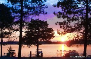Lakefront Escape  at Lake Ripley Lodge Grand Porch | Cambridge, Wisconsin Bed & Breakfasts | Wisconsin Bed & Breakfasts
