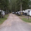 Arbor Vitae Campground Large RV spots by the lake