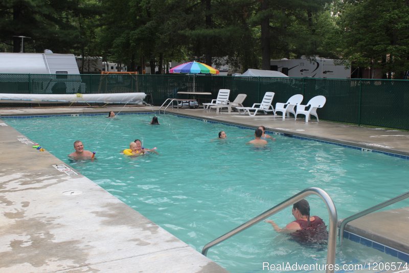 Refreshing & Heated Pool | Chain-O-Lakes Campground | Image #2/10 | 
