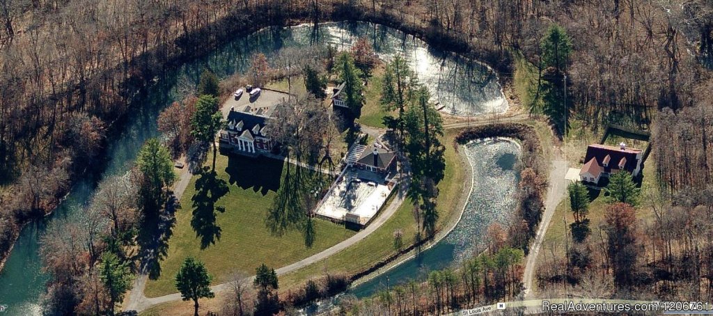 Aerial View of the Property | Inn on Crescent Lake | Image #3/18 | 