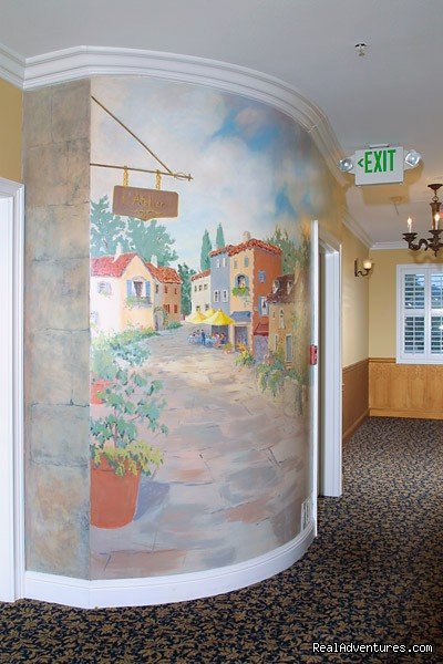 Wall Mural in 2nd Floor Hall | Bel Abri - A French Country Inn | Image #6/18 | 
