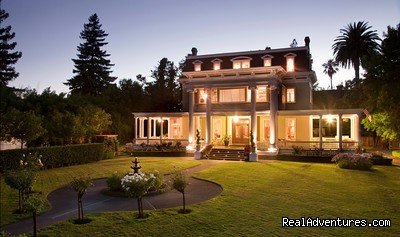 Churchill Manor at Dusk | Churchill Manor | Napa, California, California  | Bed & Breakfasts | Image #1/16 | 