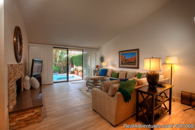 Private Heated Pool & Spa Villa in Palm Springs | Sinful Seclusion in Uptown- Palm Springs TOT3100 | Image #2/8 | 