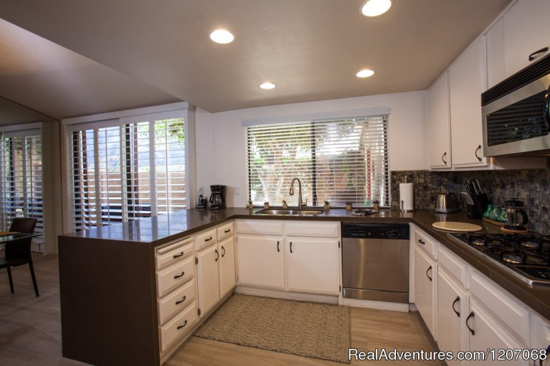 Fully-Equipped Modern Kitchen | Sinful Seclusion in Uptown- Palm Springs TOT3100 | Image #4/8 | 