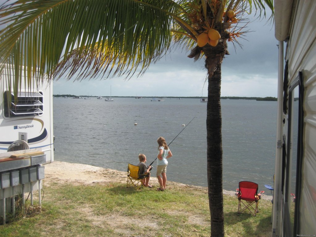 Kids Fishing | Boyd's Key West Campground | Image #2/14 | 