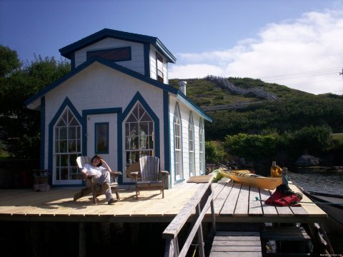 Lounging On The Wharf Head.