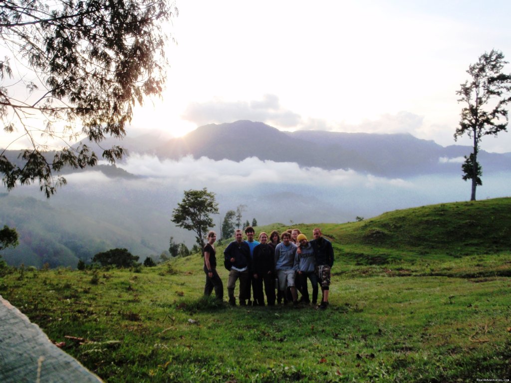 Sunrise at the Eco-lodge  | Top 10 things to do at Cusuco National Park  | Image #6/8 | 