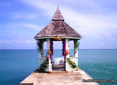 Beachfront Gazebo Pier 