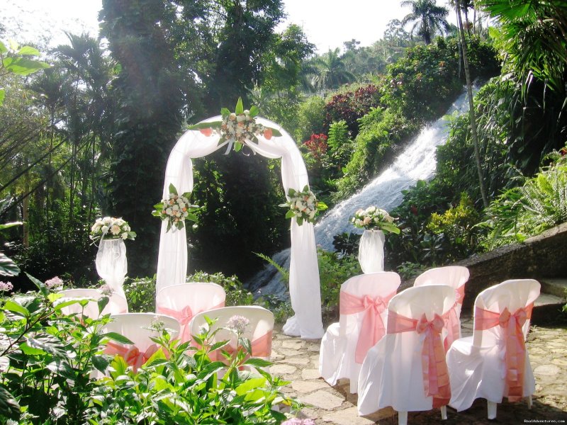 Botanical Waterfall Location | Tropical Weddings Jamaica | Image #5/7 | 