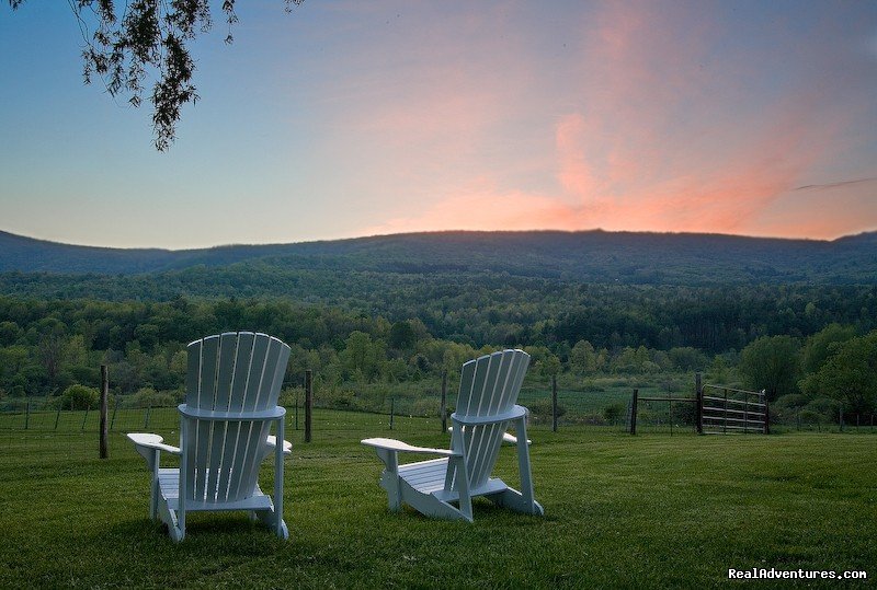 Sunset View | Hill Farm Inn - Hidden Treasure in the Green Mtns | Arlington, Vermont  | Bed & Breakfasts | Image #1/2 | 