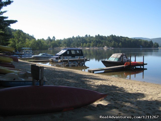 Boat Docks & Beach | Lakeside Camping | Image #3/4 | 