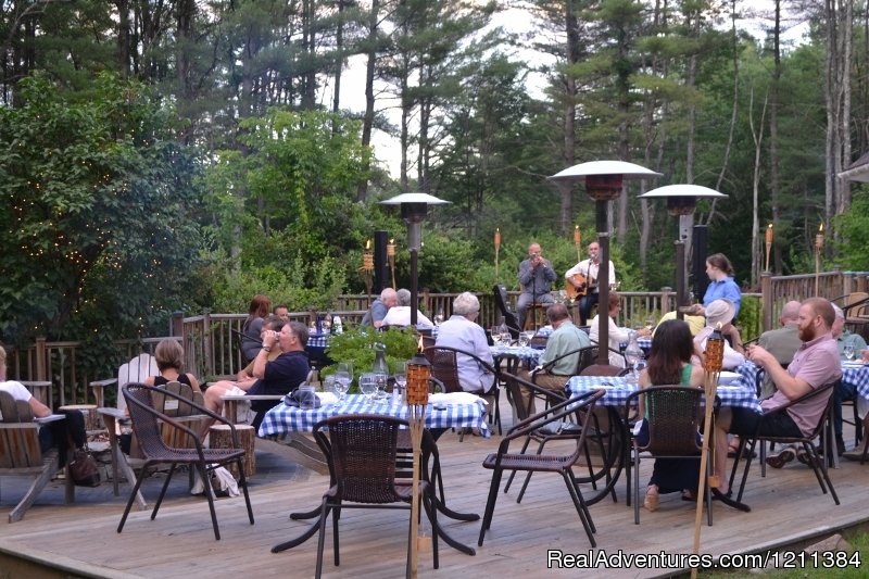 Outdoor Dining with firepit - Live Music on Fridays | Inn at Weathersfield | Image #4/23 | 